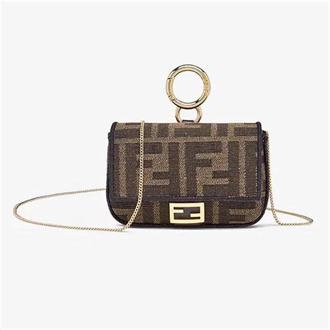 fendi baguette charm|Fendi nano bag.